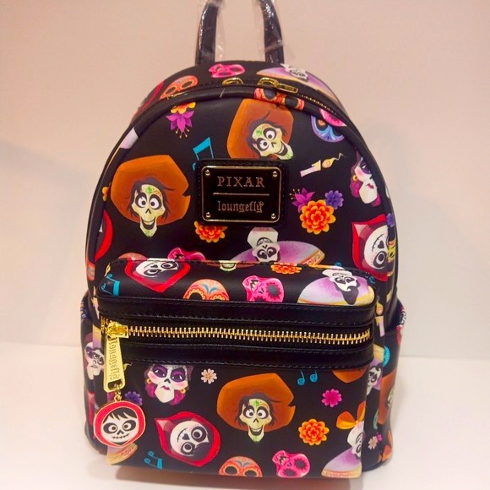 Disney Loungefly Coco AOP Exclusive Mini Backpack ONLY 600made! SOLD!!!